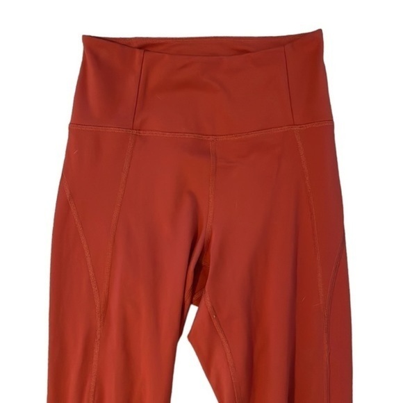 Girlfriend Collective Compressive High‎ Rise Leggings Women’s Size Small Orange - Picture 4 of 8